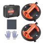 Вакуумные присоски VEVOR GPS-2, 2 шт, 20,3 × 20,3 × 10 см