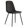 Обеденный стул LUMO, чёрный, 45,5 × 87 × 43,5 см
