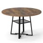 Dining table, for 4-6 people, Ø 120 × 75.5 cm