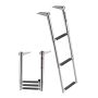 Лестница для лодки VEVOR 7331S, 3 ступени, 42,5 × 6 × 32,5 см