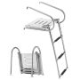 Лестница для лодки VEVOR 9924S3, 3 ступени, 42 × 51 × 15 см