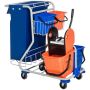 Cleaning trolley Homcom 93x80x97cm., various colors