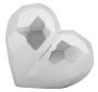 Vāze Heart, 19 × 18 × 9 cm