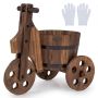 Flowerpot, with tool storage box, 54.61 × 34.29 × 21.5 cm