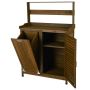 Potting bench, 2 doors, 3 shelves, 100 × 118 × 38 cm