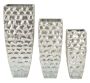 Vāžu komplekts Argy, 3 gab, Ø 38,1 × 90,8 cm, Ø 30,5 × 75,6 cm un Ø 24,5 × 62,2 cm