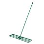 Lawn leveling rake, 175 and 90 cm handle, 106 × 25 × 175 cm
