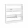 Regulējams grāmatu plaukts, balts, salvos 90 x 91 x 24 cm