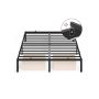 Single bed frame VASAGLE RMB132B01, With storage box, 90 × 200 cm