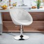 Kitchen and dining chair, swivel, height-adjustable, 64 × 77–92 × 56 cm
