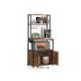 Virtuves plaukts VASAGLE KKS058K02, 8 āķi, 40 × 60 × 170 cm