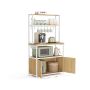 Virtuves plaukts VASAGLE KKS059YA02, 8 āķi, 40 × 80 × 170 cm