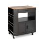 Kitchen cabinet-trolley, 3-tier spice racks, 82.55 × 92.71 × 50.8 cm