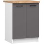 Virtuves darba virsma Oliwia S60, Brūna, 60 × 3,2 × 60 cm