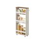 Kitchen cart VASAGLE LRC050K01, 4-tier, 15 × 86.5 × 43.2 cm