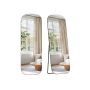 SONGMICS full-length mirror, free-standing, Black, 50 × 160 cm