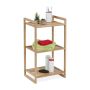 Vannas istabas plaukts Relaxdays, 3 plaukti, 40 × 70 × 30 cm