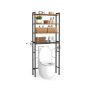 Vannas istabas plaukts VASAGLE BTS114KD01, 3 āķi, 60 × 173 × 24 cm