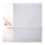 Vannas istabas rullo aizkars Relaxdays, Balts, 120 × 240 cm