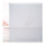 Vannas istabas rullo aizkars Relaxdays, Balts, 140 × 240 cm