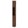 Bathroom cabinet, 2 doors, 1 drawer, Brown, 20 × 180 × 20 cm
