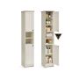 Bathroom cabinet SONGMICS HOME BBC667WJ01, Narrow, White, 30 × 170 × 30 cm