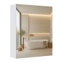 SONGMICS bathroom cabinet with mirror, 1 door, 50 × 60 × 13 cm