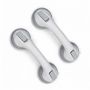 Vannas istabas rokturi Relaxdays, 2 gab, 10 × 7,5 × 29,5 cm