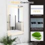 Bathroom mirror with LED lighting, 3 light temperatures, 70 × 50 × 4 cm