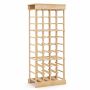 Wine rack, 40 bottles, 10 tiers, 46.5 × 113 × 27.5 cm