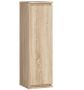 Hanging display cabinet NORE CLP H30, oak color