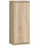 Hanging display cabinet NORE CLP H40, oak color