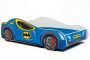 Children's bed Car II with mattress 165 cm x 84 cm x 49 cm, Batman car