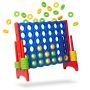 XXL stratēģiskā spēle Connect Four Relaxdays, 42 detaļas, 120 × 110 × 55 cm
