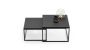 Coffee table Twin 70x70x42cm / 60x60x36 cm, white