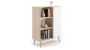 Cabinet Fondi 116.4x90x40 cm, beige/white