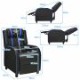 Gaming chair, Foldable, 59 × 103.5 × 87 cm