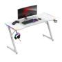 Gaming desk Hero 3.3 RGB White