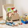 Toy box, 3 plastic boxes, 63.5 × 76.2 × 38.1 cm