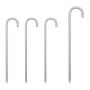 Zemes enkuri Relaxdays, 4 gab, 38,5 × 7,5 × 1 cm