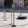 Sign stand, A4, Black