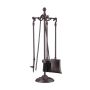 Kamīna instrumentu komplekts Relaxdays 10022938.0, 5 daļas, 51 × 13,5 × 13,5 cm