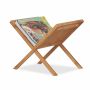 Подставка для журналов Relaxdays 10022163.0, 1 шт, 40 × 40 × 30 см