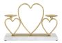 Hearts svečturis, 2 svecēm, 30 × 20 × 9 cm
