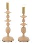 Gemini svečturu komplekts, 2 gab, 10 × 29–33 × 10 cm