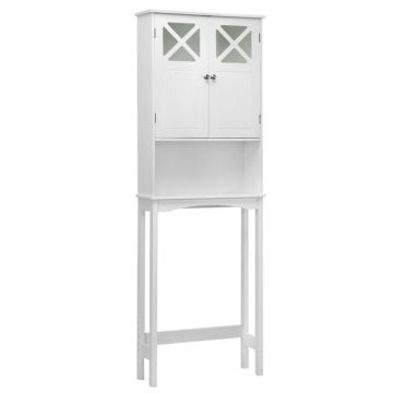 Vannas istabas skapis 60x20x173cm, baltas krāsas