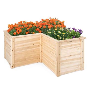 Pacelta dobīte 120x120x63cm, gaisvi brūnas krāsas