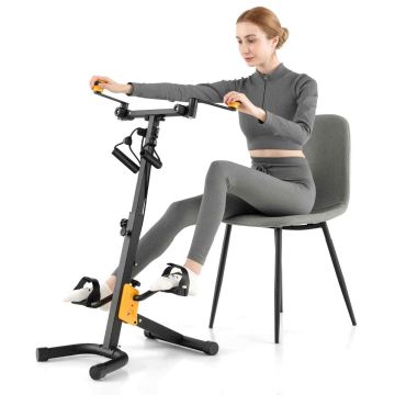 Trenažieru velosipēds 53x43x102cm, melnas krāsas