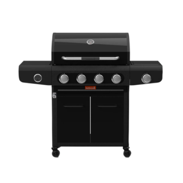 Gāzes grils Barbecook Gas Barbecue Siesta 412 Graphite, 132 × 56 × 118 cm