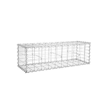 Gabions 100 x 30 x 30 cm. GGB133, sudraba krāsā